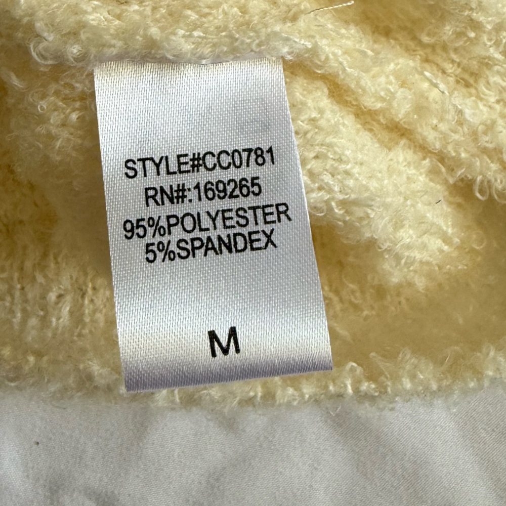 Women’s crochet flower cozy sweater size M granny core hippie boho‎ artsy - Picture 9 of 13